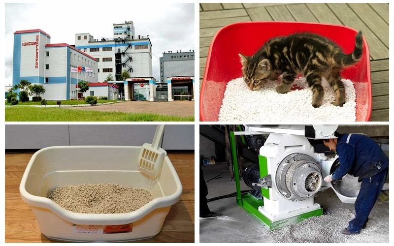 Tofu cat litter pellet machine